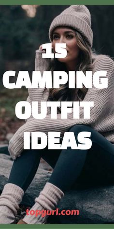 15 Camping Outfit Ideas That Are Both Stylish and Practical Camping Attire For Women, Fall Camping Outfits For Women, Camping Outfits For Women Fall, Camping Style Outfit, Camping Outfit Ideas, Campfire Outfits, Camping Outfit Fall, Camping Style Clothes, Fall Camping Outfits