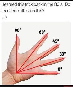 someone is holding their hand up to show how many fingers are in the shape of an arrow