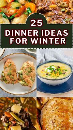 25 dinner ideas for winter that are easy to make