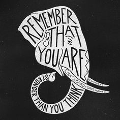 a black and white poster with the words remember that you are