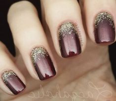 Red And Gold Nails, Gold Nail Art, Special Nails, Nail Colors Winter, Winter Nails Acrylic, Trendy Nail Art Designs, Her Nails, Acrylic Coffin, Nail Art Wedding