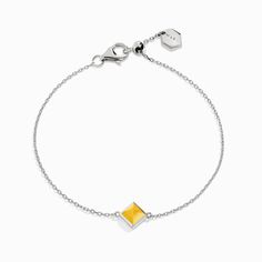 Cleo Pyramid Bracelet Marli New York White Yellow Quartzite Luxury Cable Chain Diamond Bracelet Gift, Luxury Diamond Bracelet With Cable Chain As Gift, Minimalist Yellow Sterling Silver Jewelry, Adjustable Yellow Gold Diamond Bracelet In Sterling Silver, Yellow Adjustable Chain Bracelet, Elegant Yellow Jewelry With Adjustable Chain, Yellow Adjustable Bracelet, Elegant Yellow Bracelet As A Gift, Elegant Yellow Bracelet As Gift