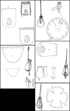 the instructions for how to make an origami purse