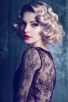 Red Blonde Hair, Vintage Wedding Hair, Best Wedding Hairstyles, Glam Hair, Short Wedding Hair, Haircuts For Fine Hair