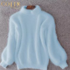 😍Everyone is Going Crazy About These Sweaters! 🌈9 color so soft ＆ Up to 45% OFF 🛒Shop now Pull Angora, Jersey Vintage, Angora Sweater, Vintage Pullovers, Loose Knit Sweaters, Estilo Chic, Loose Sweater, Style Chic, Outfit Casual