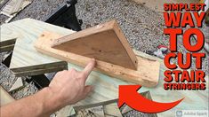 someone is making a wooden stand out of wood