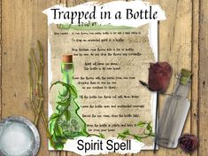 Got a pesky spirit haunting your house?  Is it wreaking havoc on the dog's nerves?  Does your cat watch it move around the room whenever you try to relax? Use this handy and simple little spell to trap the spirit in a bottle and get rid of it forever!   WHAT YOU GET: * 1 page parchment background * 1 page white background * JPG zip and PDF *NEW * Now you can buy every Spell in the shop !  Over 130 Genuine Witchcraft Spells https://www.etsy.com/ca/listing/1329090764  PLEASE READ IMPORTANT INFORMATION BELOW BEFORE PURCHASING  *THIS IS AN INSTANT DIGITAL DOWNLOAD. *NOTHING WILL BE SHIPPED. *This is a digital file that you print from home or at a local/online print shop. I cannot help with printer/printing issues and you will need to have a working understanding of your printer. *Files are not Sleep Spell Bottle, Banishing Spell Spirit, Ghost Jar, Wicca Love Spell, Spirit Companion, Holly King, Potions Recipes, Banishing Spell, Journal Labels