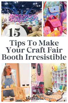 the top five tips to make your craft fair booth irresistiblely featured in this article