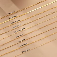 Different Necklace Chain Styles, Fine Gold Chain Necklace, Womens Gold Necklaces Chains, Double Chain Designs Gold Women, Gold Chain Necklace Design, New Model Chains Gold, Good Chains Women, Chains Models Gold, Different Chain Styles