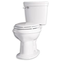 a white toilet with the lid up and no tank cover on, against a white background