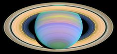 an image of saturn taken by nasa's casserole crew on the internet