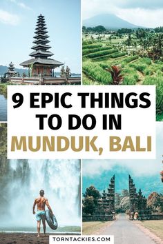 the top ten things to do in munduk, bali