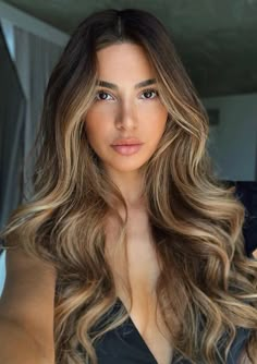 Hair Contouring, Negin Mirsalehi, Brunette Balayage Hair, Honey Hair, Blonde Hair With Highlights, Balayage Brunette, Hair Color Balayage