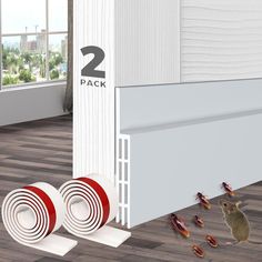 PRICES MAY VARY. 【High Quality Materials】High-quality door draft stopper made from industry-grade silicone with exceptionally strong adhesive. which can bend and deform. Door draft stoppers for bottom of door is very flexible and will not damage your floor. Door sweep for bottom of door is also very durable and has a longer service life. Size: 2” W x 39” L 【Reduce Ambient Noises】Soundproof door sealer triple design is adopted to effectively reduce noise, Say goodbye to unwanted sounds and embrac Under Door Draft Stopper, Frameless Sliding Doors, Door Draft Stopper, Floor Door, Door Sweep, Door Draught Stopper, Door Draft, Draft Stopper, Peaceful Home