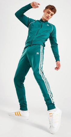 Lycra Men, Cute White Guys, Work Suits, Adidas Outfit, Adidas Sport, Track Pants, Adidas Originals, Sweatpants, Athletic Jacket