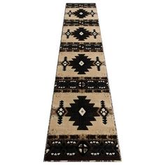 High quality Navajo southwest decor. 2 ft 4 in by 10 ft 11 in long runner area rug. Made in Indonesia from 100% olefin (polypropylene) that is durable and stain resistantEasy to clean and vacuum (can be steam cleaned or spot cleaned with a diluted dish soap solution). Will serve as a beautiful focal point in your hallway, entryway, kitchen. Will upgrade the look and feel of your home living room bedroom. Unique design that would look great on any type of flooring. Bedroom Unique Design, Western Kitchen, Southwest Decor, Kitchen Runner Rug, Area Rug Runners, Types Of Flooring, Luxury Rug, Western Decor, South West