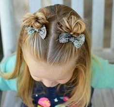 Childrens Hairstyles, Easy Hairstyles For Kids, Cute Haircuts, Peinados Fáciles Para Cabello Corto