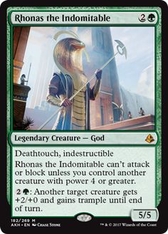 Rhonas the Indomitable Mtg Angel, Chase Stone, Dnd Gods, Magic Card Game, Gods Angels, Swamp Creature, Card Magic