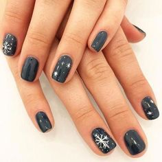 Nail Colors Winter, Holiday Nail, Nail Design Inspiration, Seasonal Nails, Holiday Nail Art, Winter Nail Art, Winter Nail Designs, Xmas Nails, Nail Arts