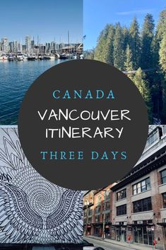 canada vancouver itinerary three days