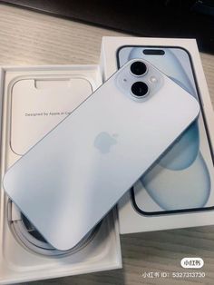 the new iphone 11 is in its box and it's still in its packaging