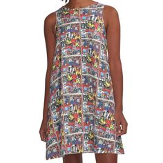 Loose-fit, mid-length sleeveless dress with silky handfeel. Printed on both sides. Machine washable. Size range XS-2XL. Transformers Autobots, Dress For Sale, Both Sides, Mid Length, Transformers, Dresses For Sale, A Line Dress, Sleeveless Dress, A Line