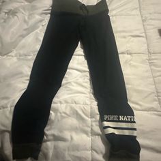 These Are Brand New Never Worn Vs Pink Leggings, Pink Victoria Secret, Pink Leggings, Secret Pants, Vs Pink, Black Green, Victoria Secret, Victoria Secret Pink, Pant Jumpsuit