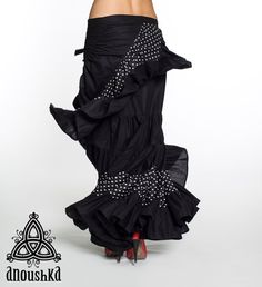 WHO AM I?  Flamenco Skirt, long free size wrap design inspired by the true Flamenco Spirit with approximately 12m of cambric cotton to give it a unique and beautiful flow. It will make you feel feminine, fun and flirty. You won’t want to stop twirling! Available in 5 options, - black - white - red - black lace (NEW) - white lace (NEW)  ABOUT ME  Made of 100% natural cambric cotton. And don’t forget it is handmade without hurry by a Happy Human Being.  SIZE AND FIT  Model is size: UK 8/ EU 36... Spanish Skirt, Wrap Skirt Long, Dresses Business, Style Année 20, White Blazers, Flamenco Skirt, Formal Fashion Women, Festival Skirt, Pixie Skirt