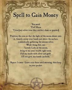 Feminine Herbs, Money Spells Magic, Magical Library, Powerful Money Spells, Hoodoo Spells, Money Spells That Work, Good Luck Spells