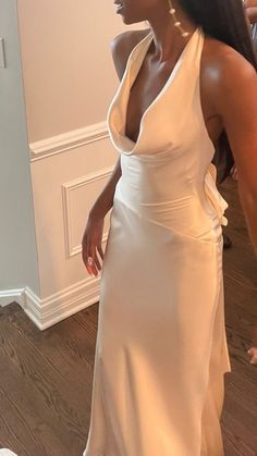 Sexy Halter Mermaid Ivory Long Prom Dress Tight Silk Long Dress, Fitted Silk Halter Dress Floor-length, Greek White Dress, White Silk Halter Wedding Dress, White Fitted Satin Halter Dress, White Fitted Halter Prom Dress, Fitted Satin Floor-length Halter Dress, Floral Prom Dresses, Prom Dresses Two Piece