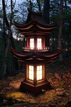 Japanese Pagoda Wooden Lantern Wooden Lamp Asian Lamp. Cedar - Etsy Japanese Castle Interior, Japan Lamp, Japandi Garden, Asian Lamp, Zen Backyard, Japanese Garden Lanterns, Asian Lamps, Japanese Lamps, Wooden Lantern