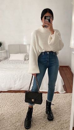 Outfit Chic, Cold Outfits, Neue Outfits, 가을 패션