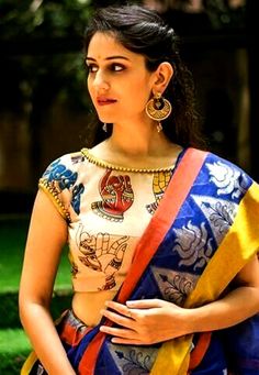 Blouse Designs Boat Neck, Traditional Blouses, Boat Neck Blouse Designs, Neck Patterns