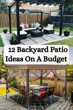 backyard patio ideas on a budget that are easy to build and cheap for the whole family