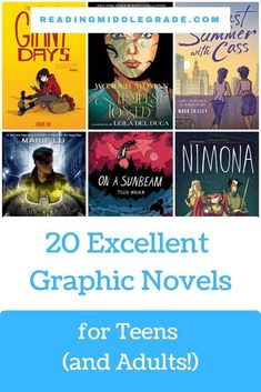 graphic novels for teens and adults with the title 20 excellent graphic novels for teens and adults