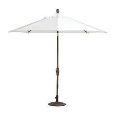 an umbrella is shown on a white background