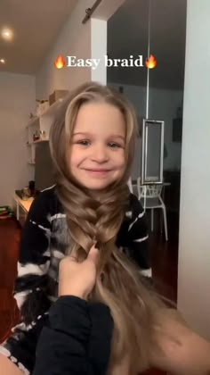 Vbs Hairstyles, Disney Princess Hairstyles For Kids, Disney Hairstyles For Kids, Cute Hairstyles For Disney, Princess Hairstyles For Kids, Hairstyles For Long Hair Kids, Hairstyles For Kindergarteners, Cute Hair Ideas, Hair For Kids