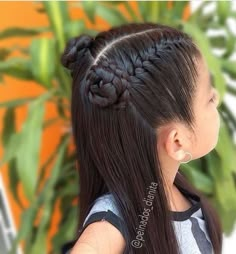 Girls Hairdos, Haircut Selfie, Photo Hijab, Easy Little Girl Hairstyles, Medieval Hairstyles, Girls Hairstyles Easy