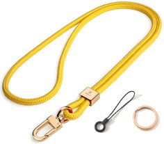 PRICES MAY VARY. ✅【SIZE】The neck lanyard is roughly 21" long. ✅【SKIN FRIENDLY CORD】Woven from smooth and soft nylon/polyester, While providing comfortable wearing experience, the cord is also very resistant to abrasion. ✅【MULTI-FUNCTION】Suitable for attach your ID badges, phone, keys, wallet, and other accessories. ✅【SIMPLE STYLE】This lanyard has a simple design gives it a classy look without being too monotonous, making it suitable for matching with everyday wear. ✅【COOL GIFT】A cool gift suitab Paracord Accessories, Accessories Simple, Neck Lanyard, Paracord Beads, Keychain Design, Paracord Bracelets, Unique Bracelets, Id Badge Holders, Design Minimalista