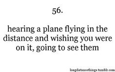 the words are written in black and white with an image of a plane flying in the distance