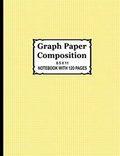 a yellow book cover with the words graph paper composition