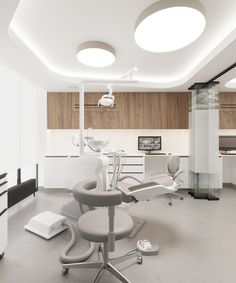 Dental clinic on Behance Dental Motivation, Design Dental Clinic, Clinic Aesthetic, Dentist Office Design Interiors