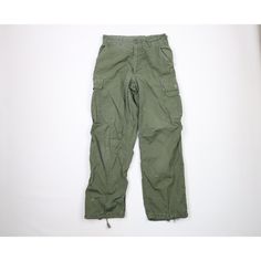 Vtg 60s Vietnam War Mens Small Og 107 Cotton Wr Poplin Ripstop Cargo Pants Usa Mens Pants Stains On The Front And Backs Of Both Legs. Distressed And Faded. Usa Made Mens Size Small Measurements Are: 15 Inches Across The Waist Laid Flat 30 Inch Inseam 40 Inches From Top To Bottom 9.75 Inch Leg Open Green. Cotton Check Out My Other Items In My Store! Pr1694 Sh Vintage Pants, Vintage 60s, Green Cotton, Cargo Pants, Vintage Men, Mens Pants, Vietnam, Man Shop, Pants