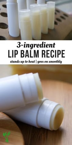 Easy Lip Balm, Lip Scrub Recipe