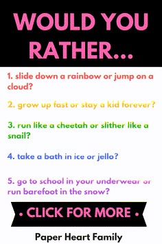 a poster with the words would you rather know what to do? and how to use it