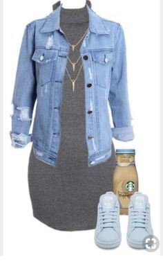 Casual Work Outfit Spring, Spring Work Outfits, Grey Dress, 가을 패션, Outfits Casual, Spring Outfits Casual, Work Casual, A Dress