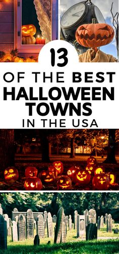 the best halloween towns in the usa