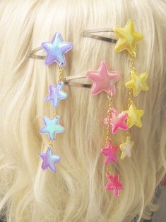 Sunny Qsmp, Star Hair, Shooting Star, Indie Brands, Kawaii Clothes, Kawaii Fashion, Magical Girl, Look Cool, Cute Hairstyles