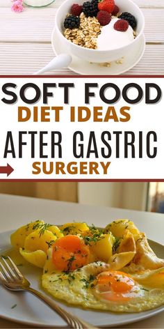 If you've just had gastric surgery or bariatric surgery, you want to eat soft foods. Here's a list of soft food ideas to eat after gastric surgery to help you heal fast. Soft Foods Recipes After Surgery, Sleeve Surgery Diet, Bariatric Recipes Sleeve Liquid Diet, Gastric Surgery