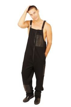 Dress to impress with the coolest festival and streetwear aesthetic in our mens black overalls. Ethically handmade from stretch canvas and leather these baggy overalls make the perfect mens overalls outfit for streetwear fashion. Shop more cool menswear at LoveKhaos.com Street Fashion Male, Overalls Outfit Men, Rainy Festival Outfit, Male Overalls, Neon Rave Outfits, Black Overalls Outfit, Overalls Men Fashion, Beach Festival Outfit, Black Rave Outfits